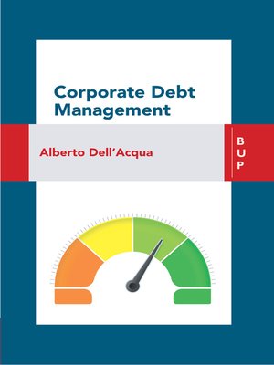cover image of Corporate Debt Management